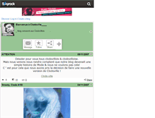 Tablet Screenshot of clodoville.skyrock.com