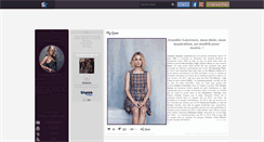 Desktop Screenshot of jenniferlawrence-news.skyrock.com