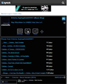 Tablet Screenshot of criminoofficiel.skyrock.com