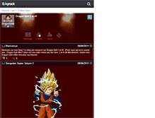 Tablet Screenshot of dragonballz-af.skyrock.com