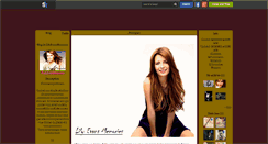 Desktop Screenshot of lilyevansmemories.skyrock.com