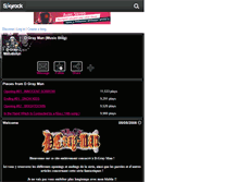 Tablet Screenshot of d-gray-man-music.skyrock.com