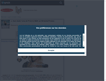 Tablet Screenshot of brillante-prissou.skyrock.com