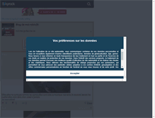 Tablet Screenshot of moi-robin25.skyrock.com