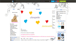 Desktop Screenshot of bellegossedu95710.skyrock.com