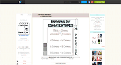 Desktop Screenshot of comm2entaires.skyrock.com