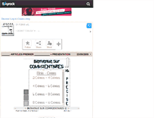 Tablet Screenshot of comm2entaires.skyrock.com