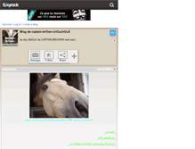 Tablet Screenshot of captain-brown-chouchoux.skyrock.com