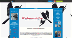 Desktop Screenshot of madonnamerican.skyrock.com