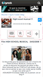 Mobile Screenshot of hightschoolmusical-31.skyrock.com