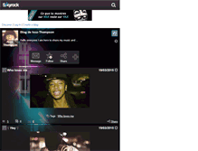 Tablet Screenshot of issa-thompson.skyrock.com