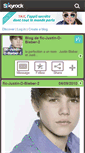 Mobile Screenshot of fic-justin-d-bieber-2.skyrock.com