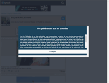 Tablet Screenshot of murielbourre.skyrock.com