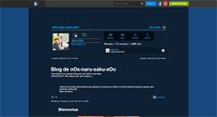 Desktop Screenshot of oox-naru-saku-xoo.skyrock.com