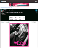 Tablet Screenshot of emo-girl-quebec.skyrock.com
