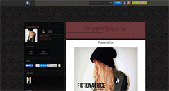 Desktop Screenshot of fictionatrice.skyrock.com