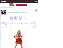 Tablet Screenshot of hannah18.skyrock.com