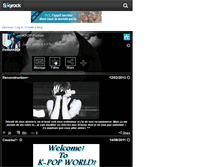 Tablet Screenshot of fictionkpop.skyrock.com