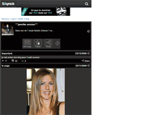 Tablet Screenshot of jenaniston1.skyrock.com