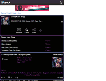 Tablet Screenshot of ciara-superc.skyrock.com