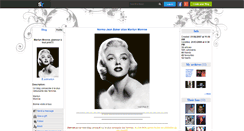 Desktop Screenshot of justmarilyn.skyrock.com