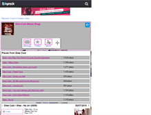 Tablet Screenshot of glee-officiel-music.skyrock.com