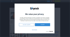 Desktop Screenshot of mickaxl.skyrock.com