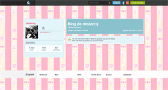 Desktop Screenshot of destercq.skyrock.com