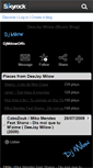 Mobile Screenshot of djmilowofficiel.skyrock.com
