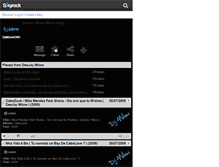 Tablet Screenshot of djmilowofficiel.skyrock.com