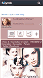 Mobile Screenshot of andreaduro.skyrock.com