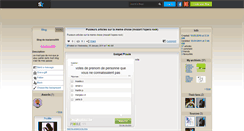 Desktop Screenshot of marianne999.skyrock.com
