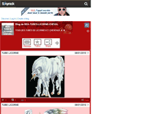 Tablet Screenshot of bea-tubes-licorne-cheval.skyrock.com