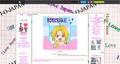 Desktop Screenshot of i-o-japan.skyrock.com