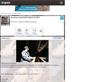 Tablet Screenshot of caroline-mon-idole.skyrock.com