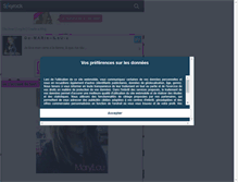 Tablet Screenshot of mariie-l0u.skyrock.com