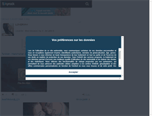Tablet Screenshot of lovervivi.skyrock.com