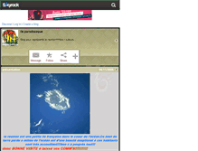 Tablet Screenshot of ileparadisiaque.skyrock.com