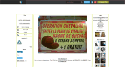 Desktop Screenshot of lutte--hippophagie.skyrock.com