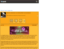 Tablet Screenshot of amina57mouslima.skyrock.com