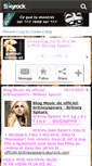 Mobile Screenshot of glamour-britney-x3.skyrock.com