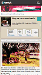 Mobile Screenshot of caravane-sined34.skyrock.com
