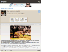 Tablet Screenshot of caravane-sined34.skyrock.com
