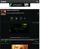 Tablet Screenshot of citations-secretcircle.skyrock.com
