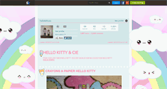 Desktop Screenshot of hellokittyso.skyrock.com