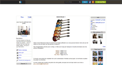 Desktop Screenshot of guitar-geek.skyrock.com