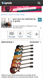 Mobile Screenshot of guitar-geek.skyrock.com