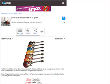 Tablet Screenshot of guitar-geek.skyrock.com