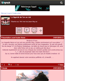 Tablet Screenshot of fiction-fantastique.skyrock.com