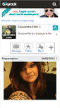 Mobile Screenshot of cassandra-3344.skyrock.com